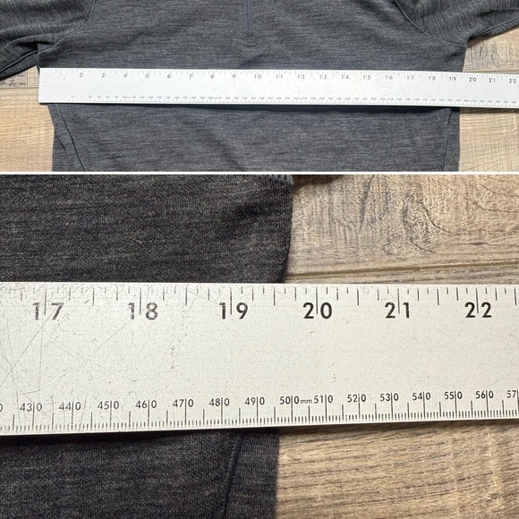 Kuhl Gray Quarter-Zip Pullover Long Sleeve Shirt Men's Size Small - Picture 11 of 11